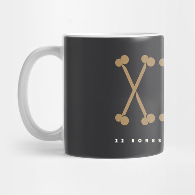 22 Bones Roman Numerals by JSNDMPSY